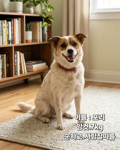 믹스견 · 00283, 가족을 기다리는 강아지